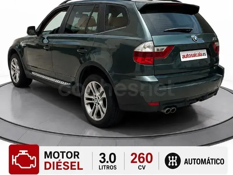 Usado BMW X3 218 CV (160 kW) 2007 Verde SUV