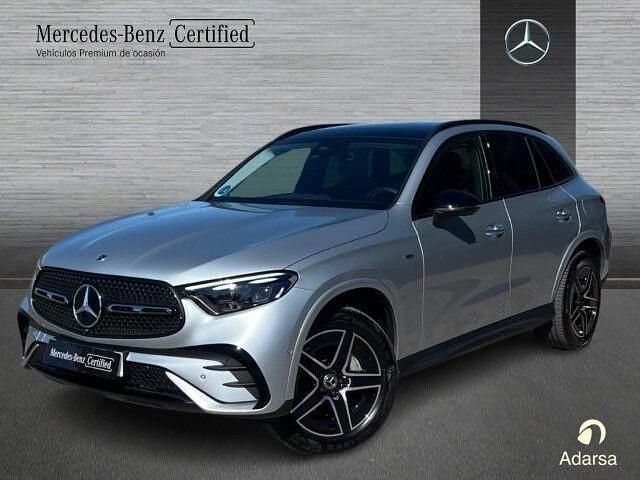 Usado Mercedes GLC300e AMG line 313 CV (230 kW) 2025 Plata hightech SUV