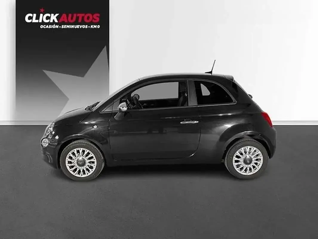 Usado Fiat 500 71 CV (52 kW) 2023 Negro Utilitario