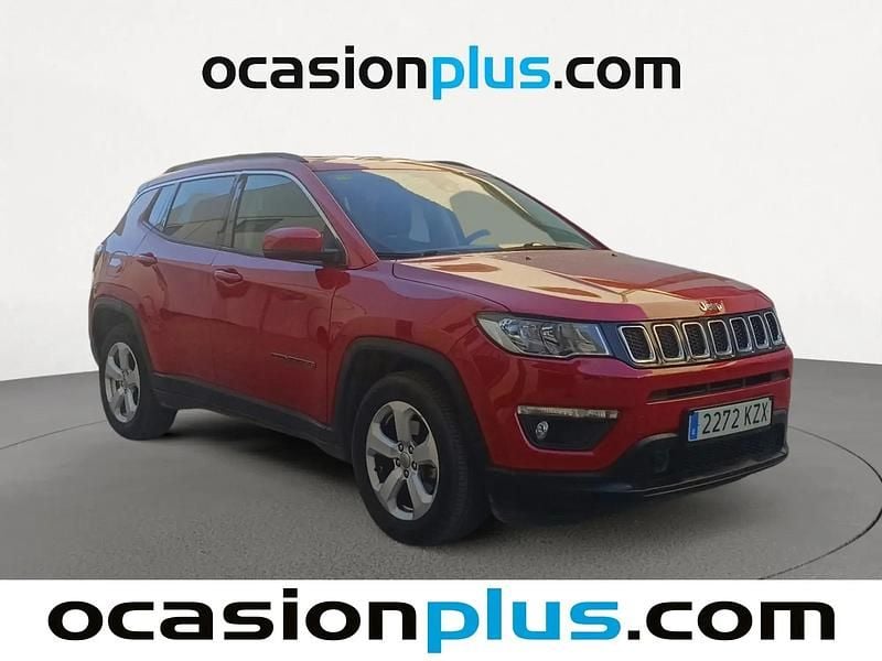 Käytetty Jeep Compass Longitude 120 HP (88 kW) 2019 Punainen Katumaasturi