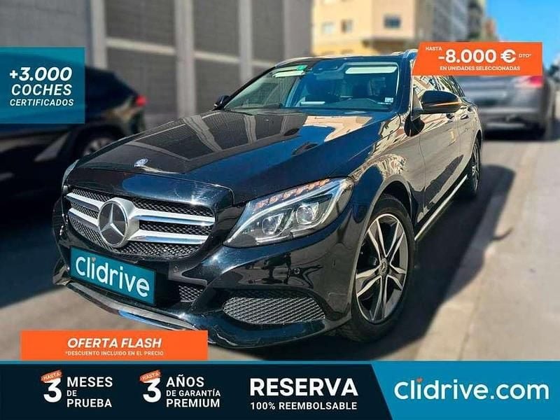 Negro Usado 2017 Mercedes C250 Berlina | 16.390 € (Super precio) - Imagen 1/4