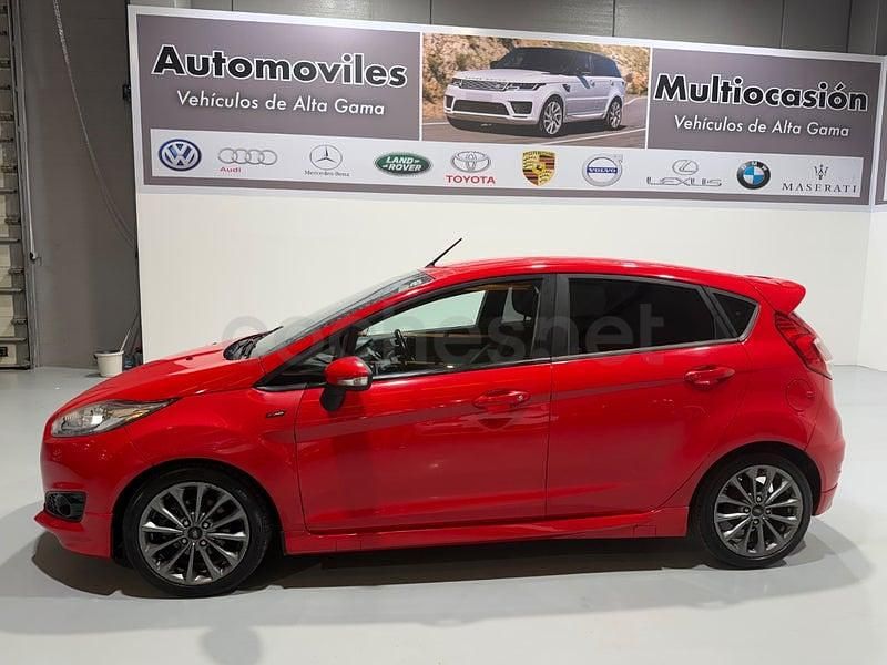 Usado Ford Fiesta ST-Line 100 CV (73 kW) 2016 Rojo Utilitario