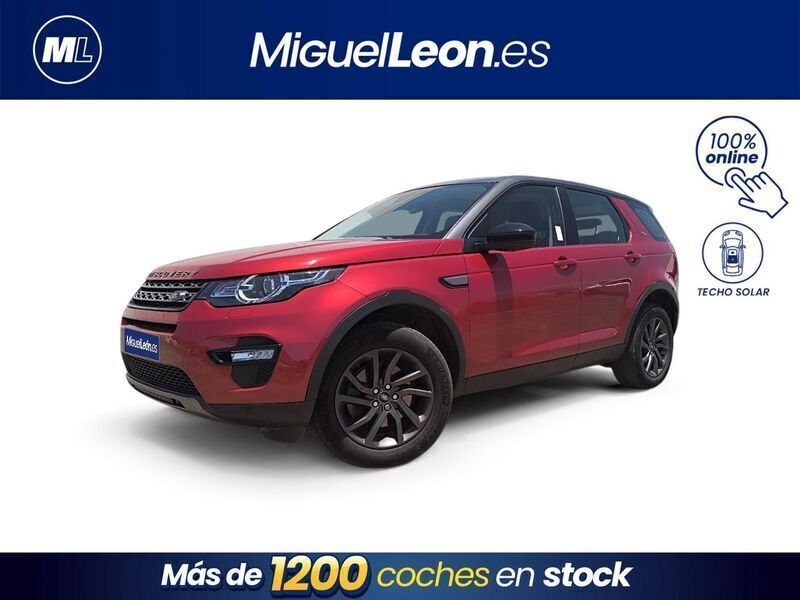 Rojo Usado 2017 Land Rover Discovery Sport SE SUV | 17.985 € (Precio justo) - Imagen 1/3