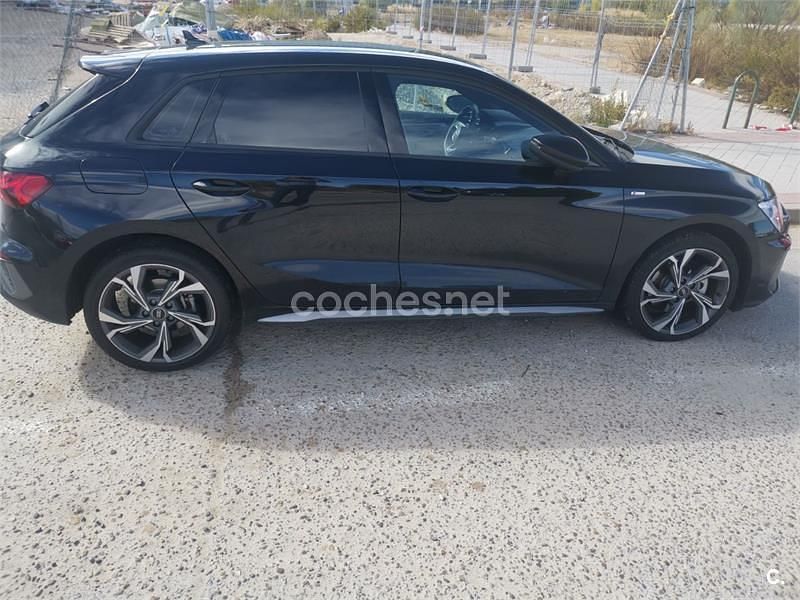 Usado Audi A3 204 CV (150 kW) 2024 Negro Berlina