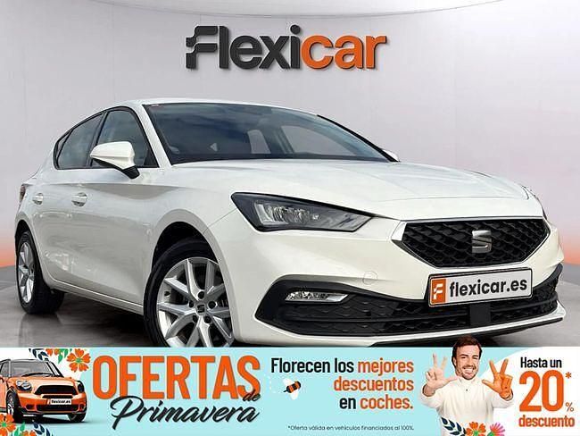 Usado Seat Leon Style 115 CV (84 kW) 2021 Blanco Berlina