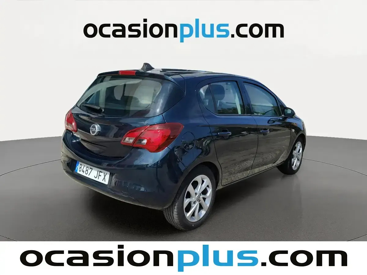 Usado Opel Corsa Selective 90 CV (66 kW) 2015 Verde Utilitario