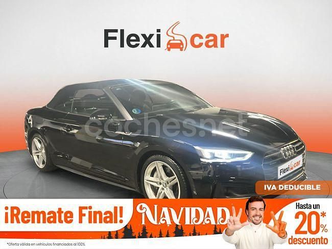 Negro Usado 2019 Audi A5 Cabriolet Descapotable | 30.490 € (Precio justo) - Imagen 1/4
