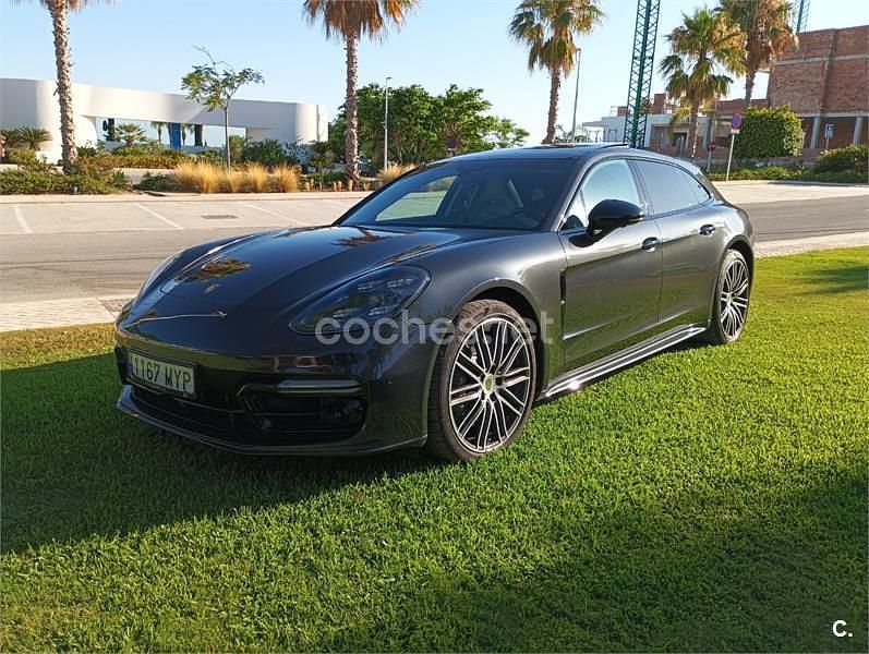 Gris / plata Usado 2018 Porsche Panamera 4S Sport Turismo Berlina | 68.000 € (Caro) - Imagen 1/4