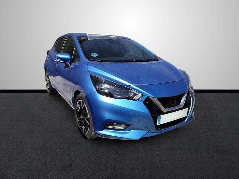 Używany Nissan Micra Acenta 92 KM (67 kW) 2021 Niebieski Hatchback
