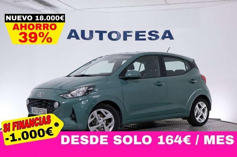 Verde Usado 2022 Hyundai i10 Utilitario | 10.900 € (Buen precio) - Imagen 1/4