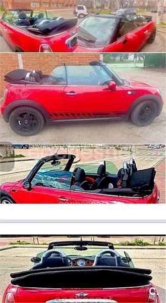 Rojo Usado 2009 Mini Cooper Cabriolet Descapotable | 7700 € (Buen precio) - Imagen 1/4