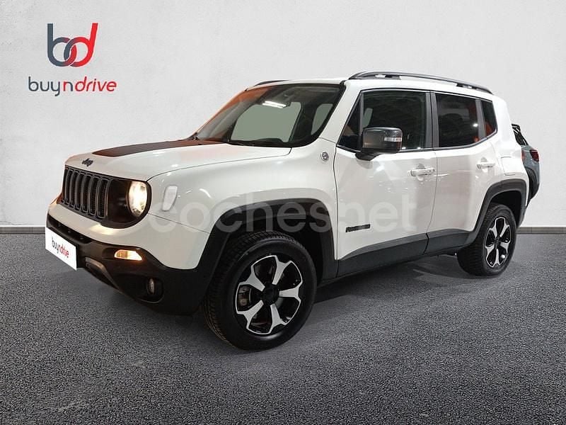 Blanco Usado 2022 Jeep Renegade Trailhawk SUV | 18.490 € (Super precio) - Imagen 1/4