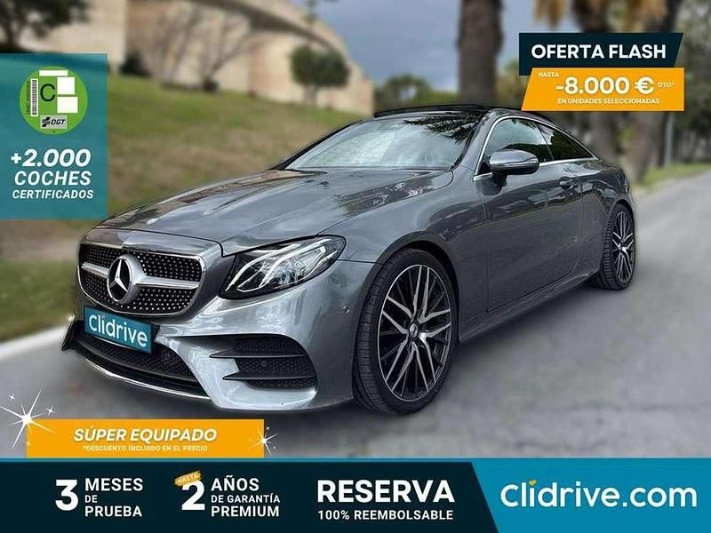Gris Usado 2017 Mercedes E220 Coupe | 27.690 € (Super precio) - Imagen 1/3