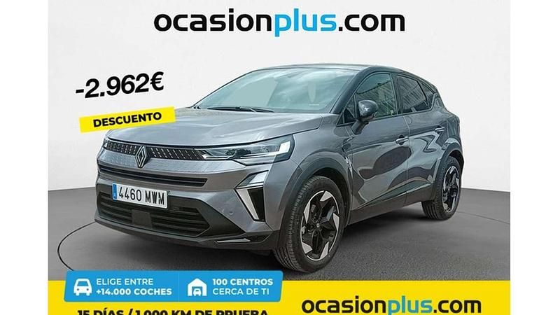 Gris Usado 2024 Renault Captur Techno SUV | 22.228 € (Precio justo) - Imagen 1/4