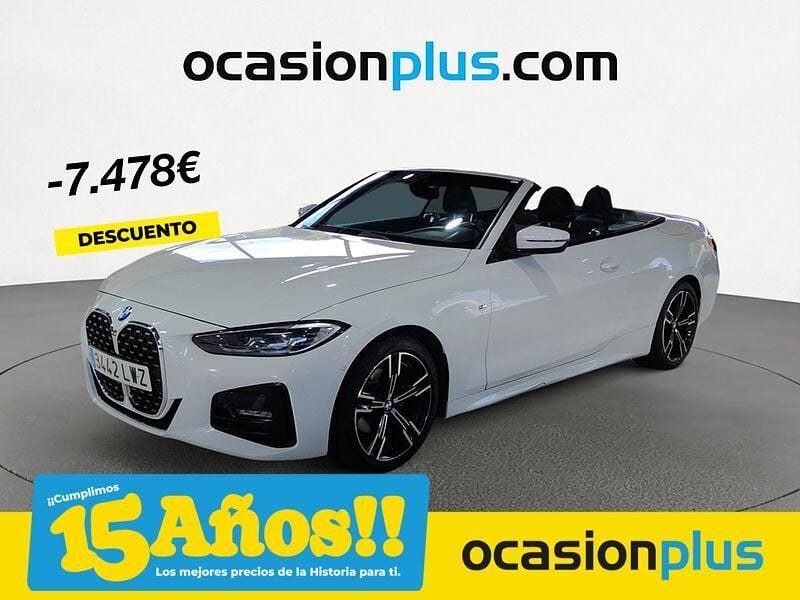 Blanco Usado 2022 BMW 420 Descapotable | 37.400 € (Precio justo) - Imagen 1/4