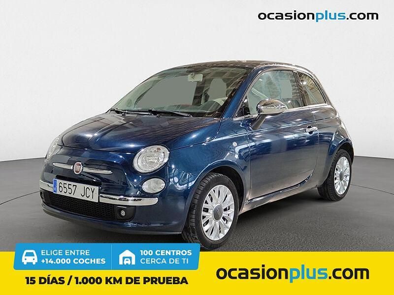Azul Usado 2015 Fiat 500 Lounge Utilitario | 10.700 € (Caro) - Imagen 1/4