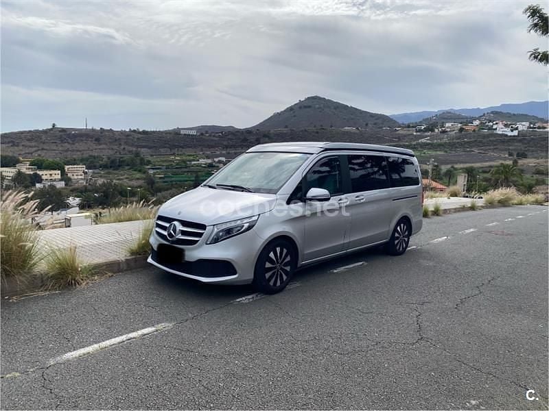Gris / plata Usado 2021 Mercedes V300 Marco Polo Monovolumen | 57.000 € (Super precio) - Imagen 1/4