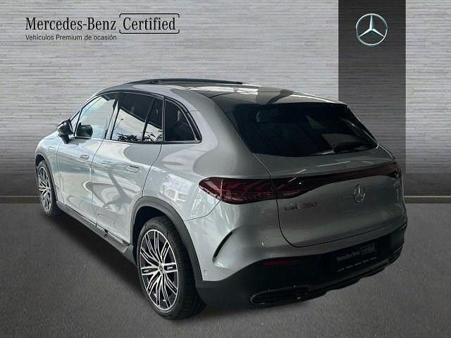 Używany Mercedes EQE350 AMG line 214 kW (292 KM) 2023 Srebrny SUV