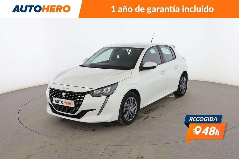Blanco Usado 2021 Peugeot 208 Active Utilitario | 12.856 € (Buen precio) - Imagen 1/4
