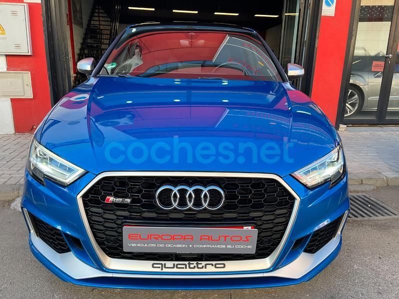 Azul Usado 2018 Audi RS3 Exclusive Berlina | 38.990 € - Imagen 1/4