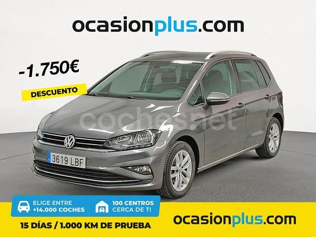 Gris / plata Usado 2019 VW Golf Sportsvan Advance Monovolumen | 18.790 € (Caro) - Imagen 1/4