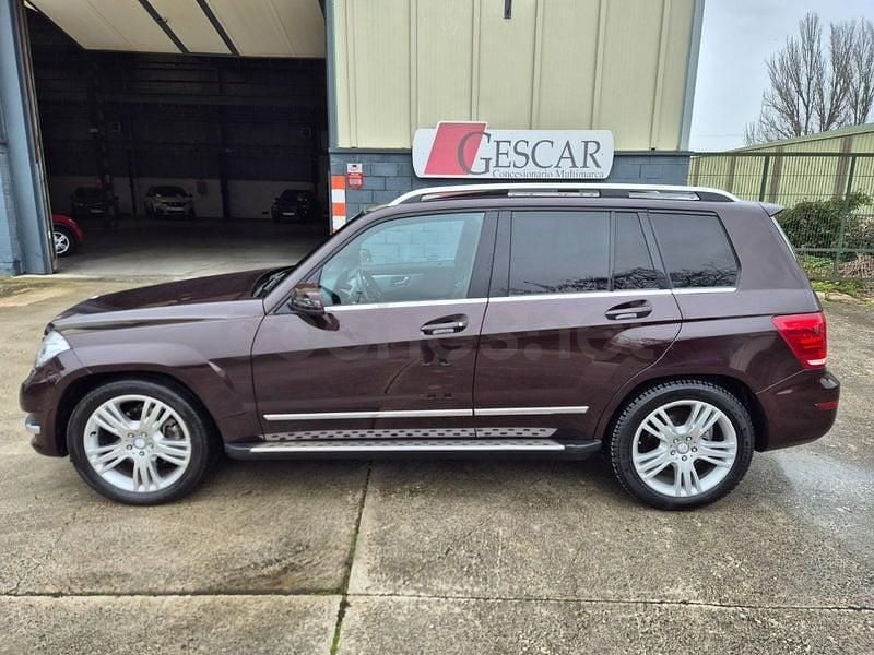 Usado Mercedes GLK220 170 CV (125 kW) 2012 Granate SUV