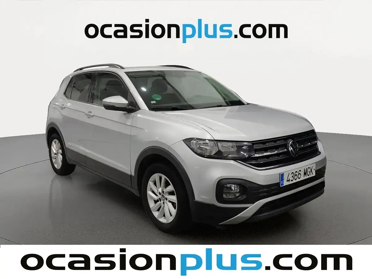 Usado VW T-Cross Advance 110 CV (80 kW) 2023 Gris SUV