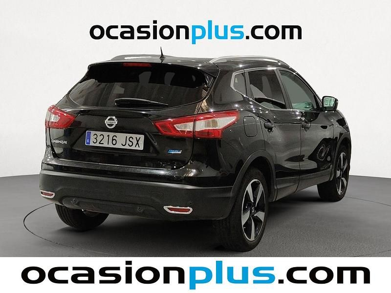 Usado Nissan Qashqai N-Connecta 110 CV (80 kW) 2016 Negro SUV