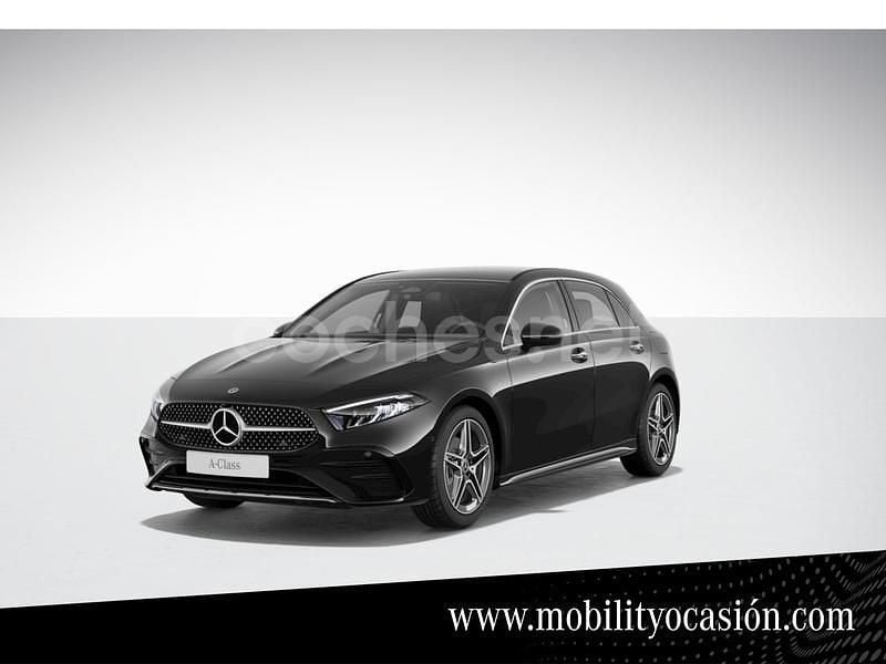 Negro noche Usado 2024 Mercedes A200 Berlina | 34.500 € (Precio justo) - Imagen 1/4