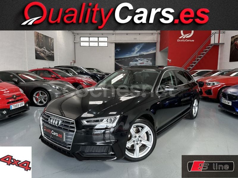 Negro Usado 2018 Audi A4 S-Line Familiar | 23.900 € (Precio justo) - Imagen 1/4