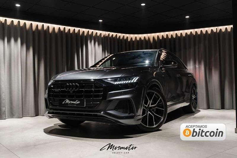Negro Usado 2022 Audi Q8 Ambiente SUV | 69.800 € (Precio justo) - Imagen 1/4