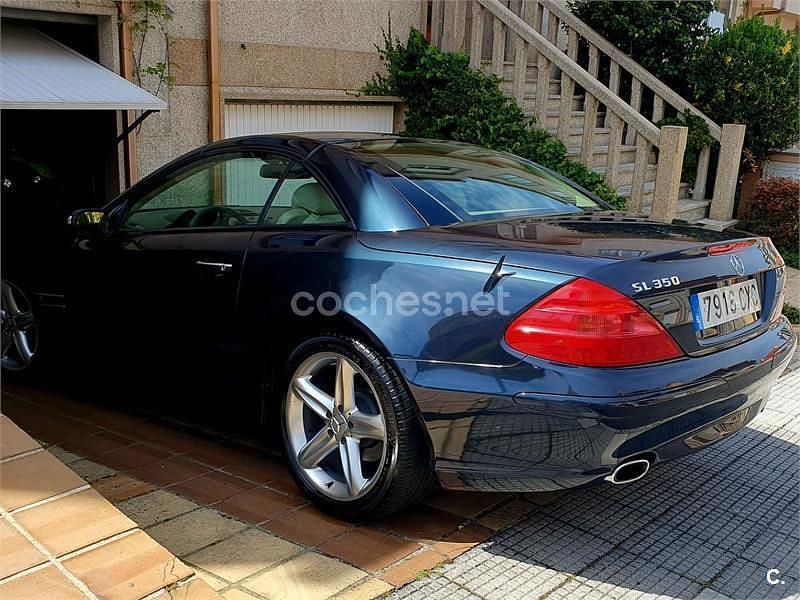 Azul Usado 2004 Mercedes SL350 Descapotable | 20.000 € (Un poco caro) - Imagen 1/4