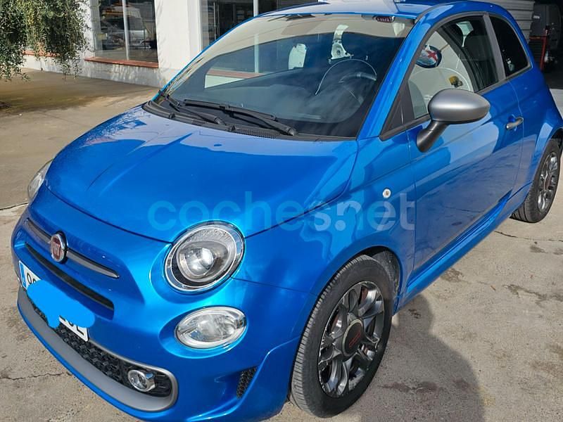 Azul Usado 2021 Fiat 500 Sport Berlina | 9500 € (Buen precio) - Imagen 1/4