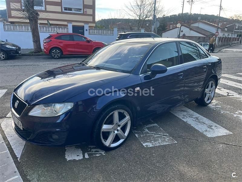 Usado Seat Exeo Style 143 CV (105 kW) 2009 Azul Berlina