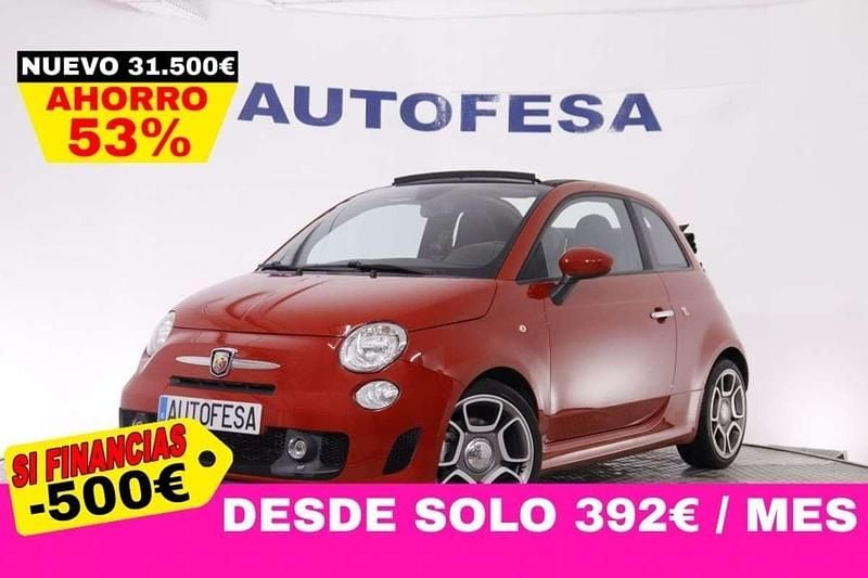 Usado Abarth 500C 140 CV (102 kW) 2016 Rojo Descapotable