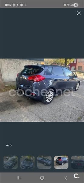 Usado Kia Ceed GT 90 CV (66 kW) 2015 Azul Berlina