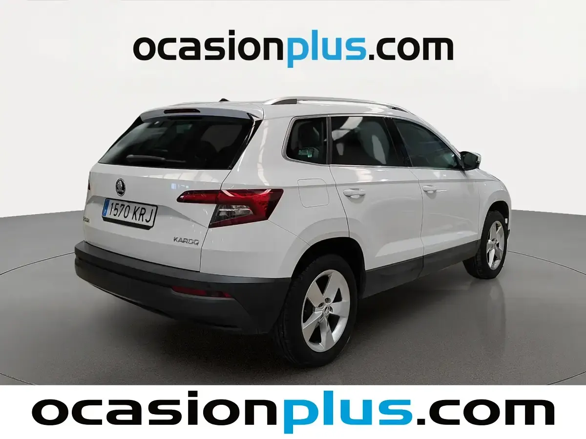 Usado Skoda Karoq Ambition 116 CV (85 kW) 2018 Blanco SUV