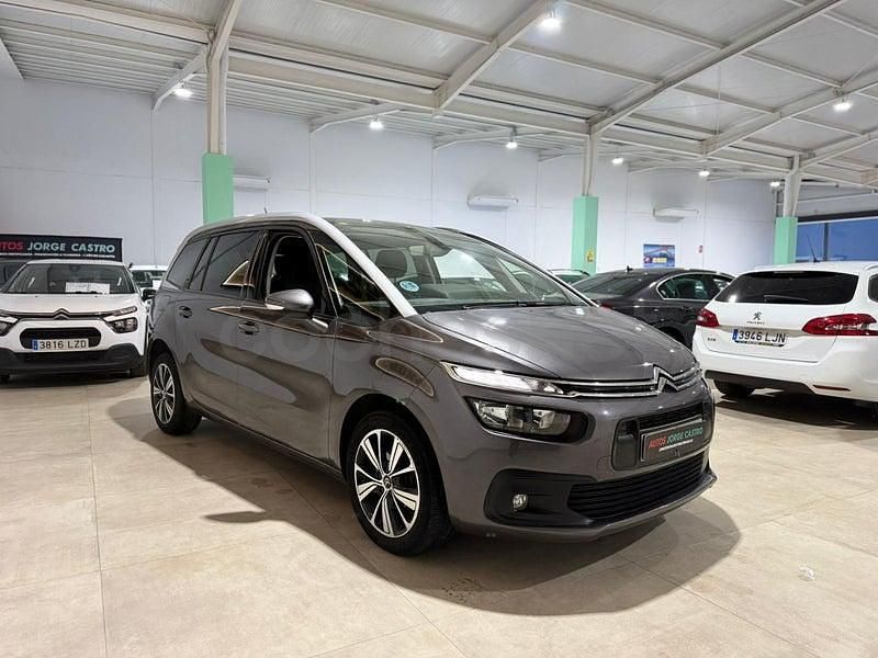 Usado Citroën Grand C4 Picasso Feel 120 CV (88 kW) 2018 Gris / plata Monovolumen