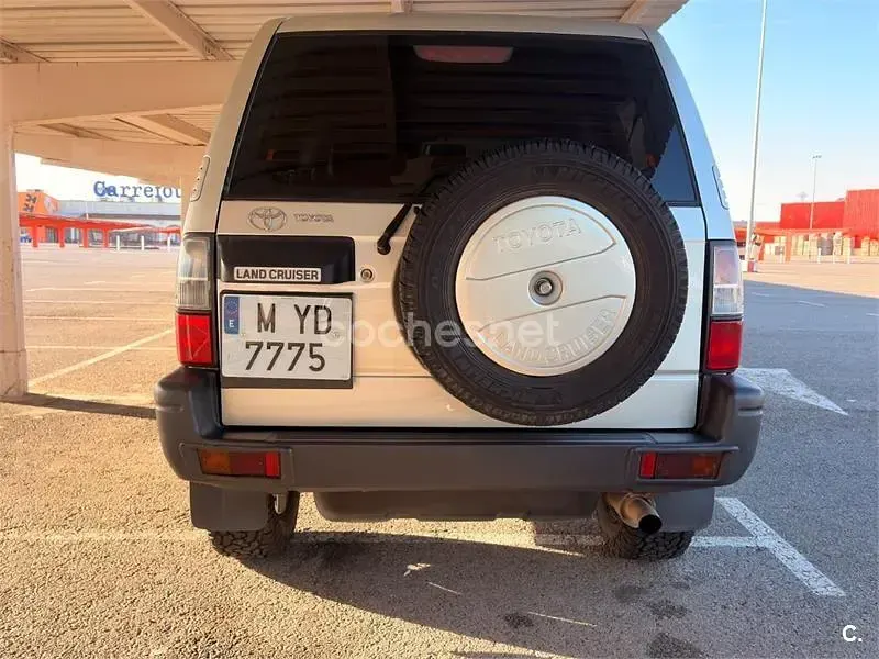 Usado Toyota Land Cruiser 125 CV (91 kW) 1999 Blanco SUV