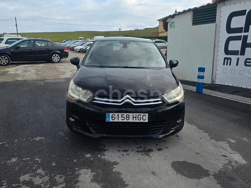 Usado Citroën C4 Seduction 112 CV (82 kW) 2011 Negro Berlina