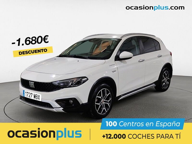 Blanco Usado 2022 Fiat Tipo Cross Berlina | 18.490 € (Un poco caro) - Imagen 1/4