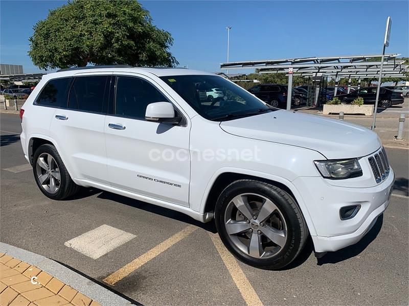 Blanco Usado 2015 Jeep Grand Cherokee Overland SUV | 17.500 € (Precio justo) - Imagen 1/4
