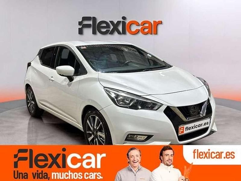 Usado Nissan Micra N-Connecta 90 CV (66 kW) 2019 Blanco Utilitario