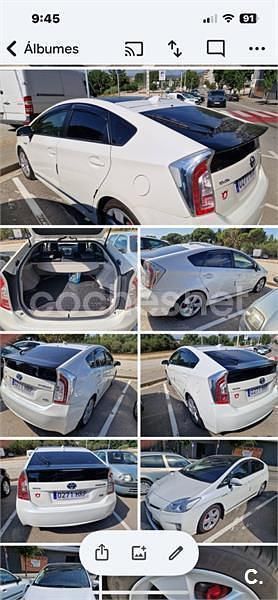 Blanco Usado 2013 Toyota Prius Advance Utilitario | 12.000 € (Precio justo) - Imagen 1/2