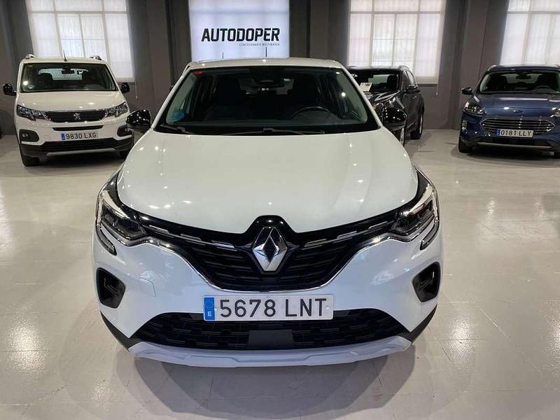 Blanco Usado 2021 Renault Captur Intens SUV | 14.900 € (Precio justo) - Imagen 1/4