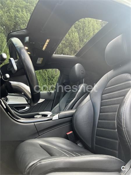 Usado Mercedes C220 AMG line 170 CV (125 kW) 2014 Blanco Berlina