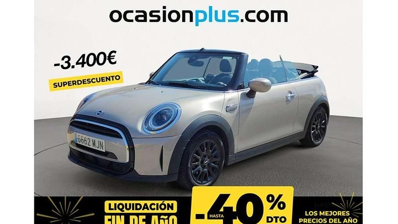 Gris Usado 2023 Mini Cooper Cabriolet Descapotable | 22.500 € (Buen precio) - Imagen 1/4