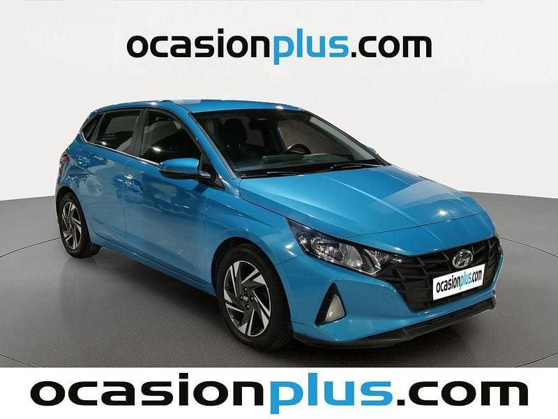 Usado Hyundai i20 84 CV (61 kW) 2022 Azul Utilitario