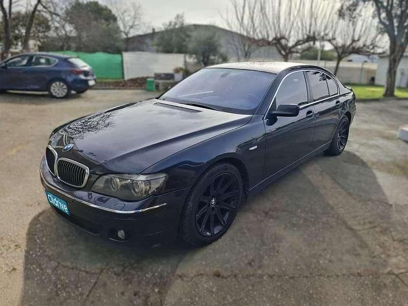 Usado BMW 730L Comfort Edition 258 CV (189 kW) 2007 Negro Berlina
