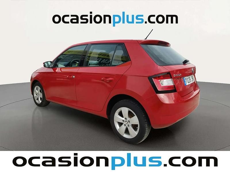 Usado Skoda Fabia Ambition 75 HP (55 kW) 2016 Vermelho